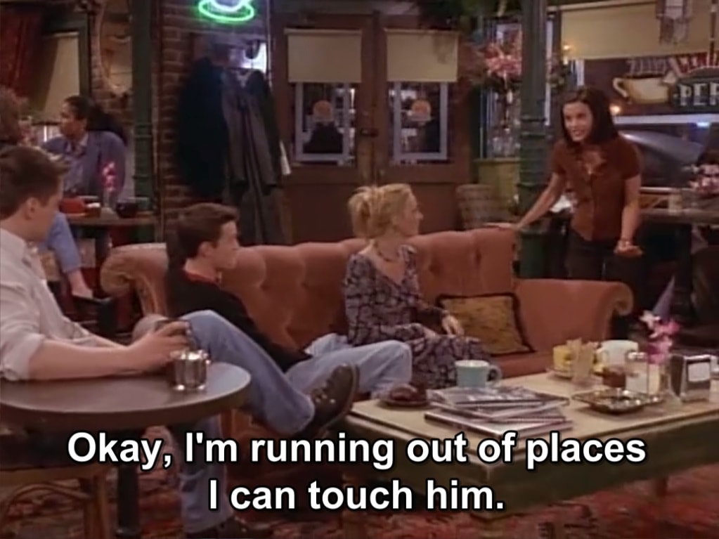 آموزش زبان با فرندز